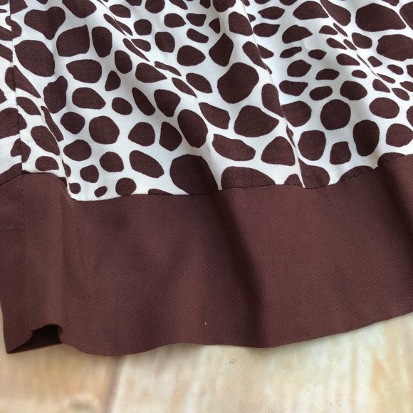 Guess giraffe 🦒 print halter dress cotton - Picture 2 of 6